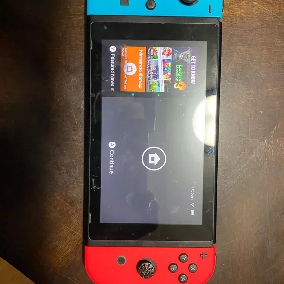 Nintendo Switch With Smash Bros